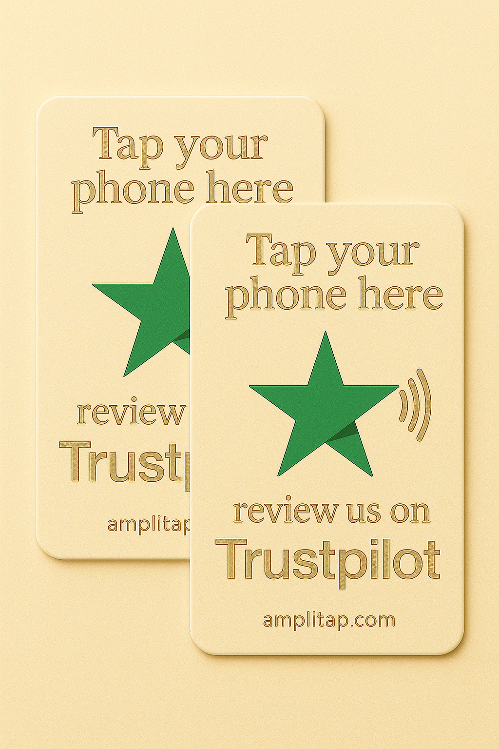 TrustPilot Review NFC Card – Amplitap®