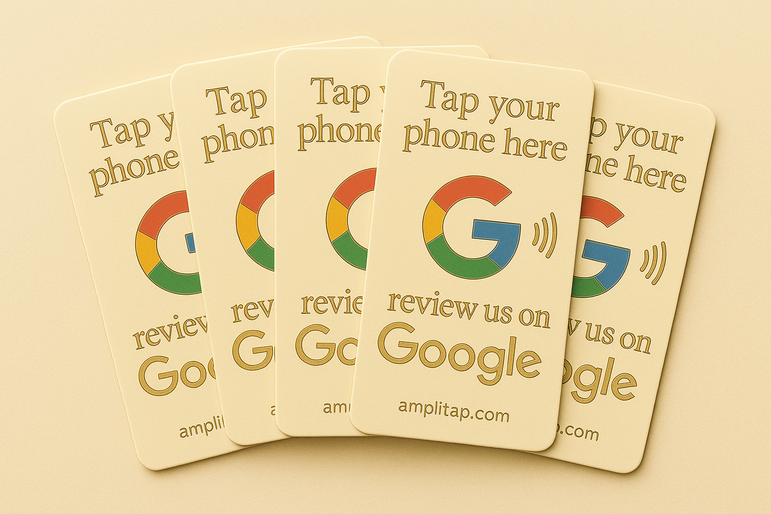Google Review NFC Card – Amplitap®