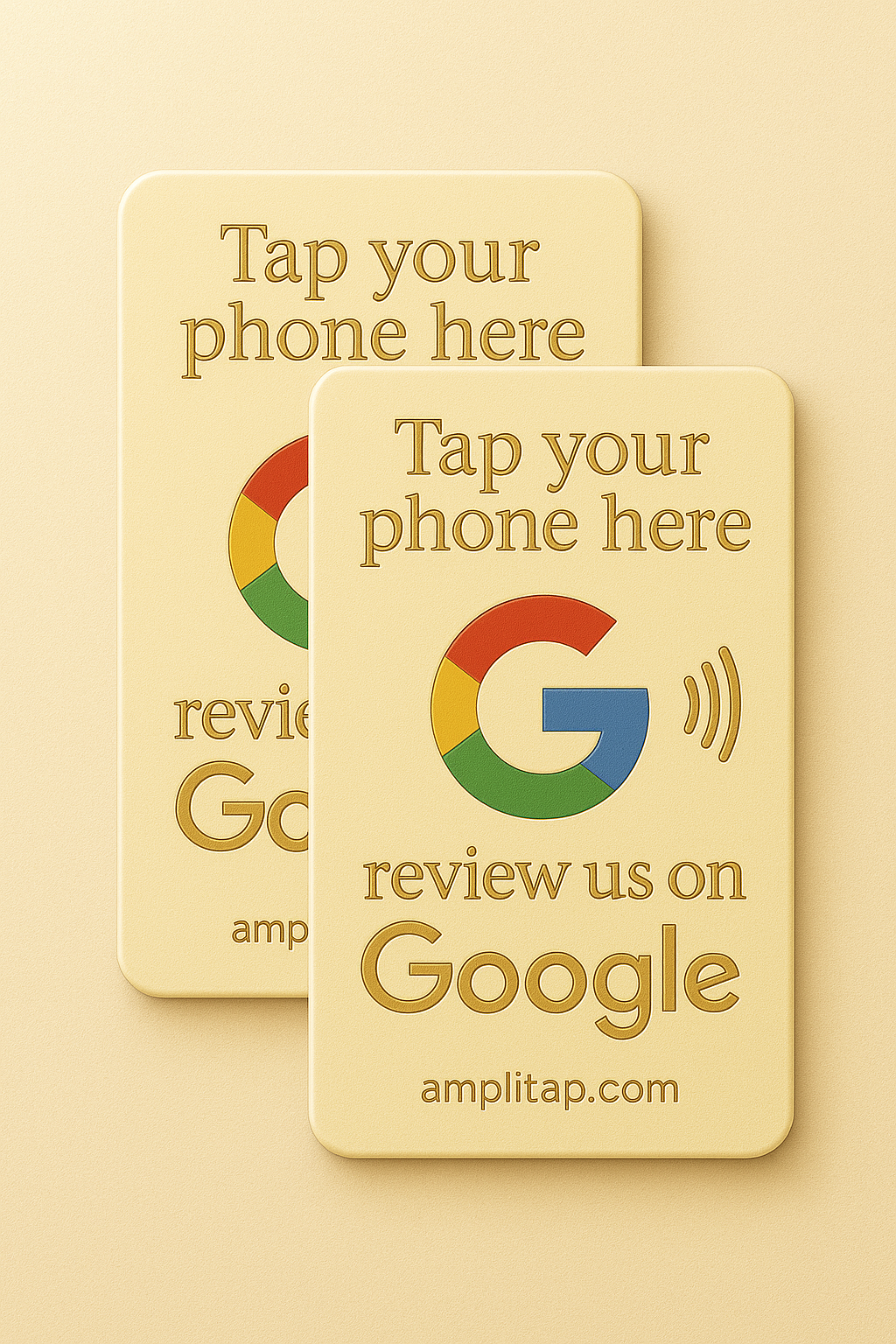 Google Review NFC Card – Amplitap®